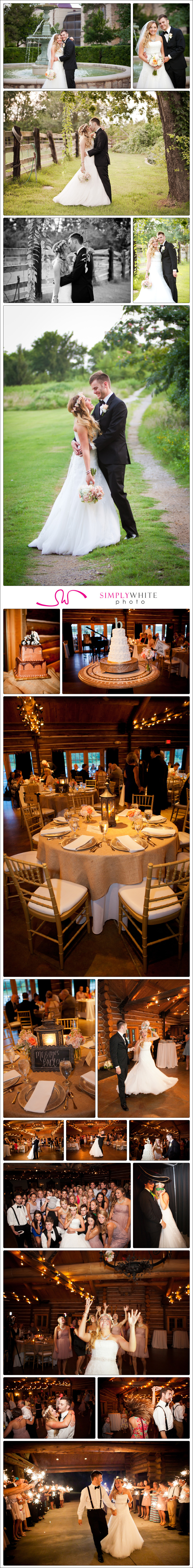 Simply White Photography, Tulsa Wedding Photography, FIve Oaks Lodge