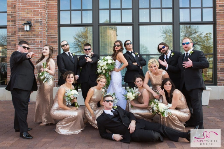 Magan + Alphus Tulsa Wedding Photography at Noah's Event Venue